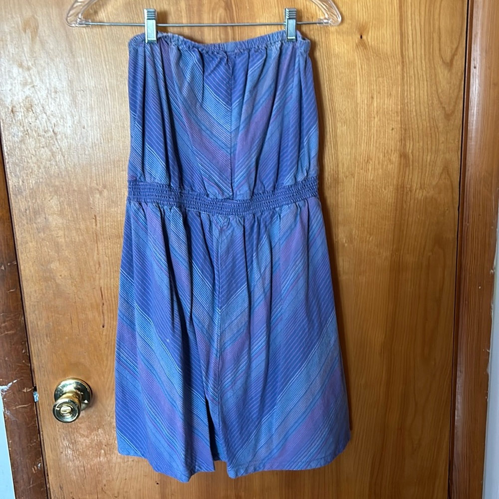 Strapless summer dress